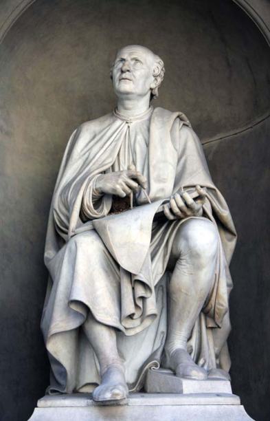 Filippo-Brunelleschi-statue-Luigi-Pampaloni-Florence-Duomo-1830